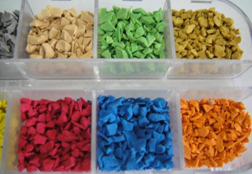 EPDM环保颗粒安装